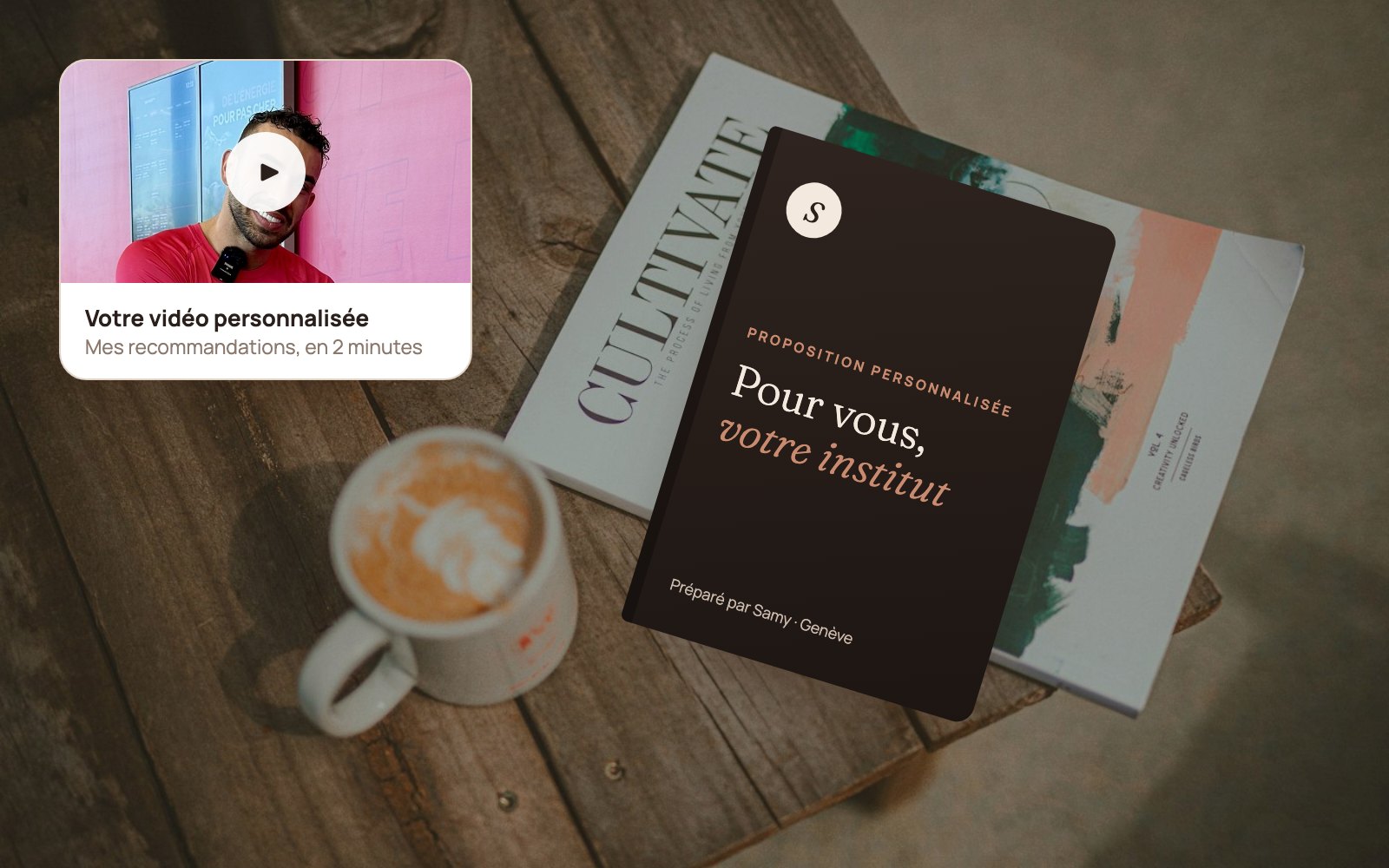 Livret de proposition personnalisé et vidéo